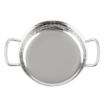 Picture of Olympia Table Presentation Handled Dish Stainless Steel Hammered 150mm