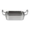 Picture of Olympia Table Presentation Rectangular Dish Stainless Steel 140x90mm