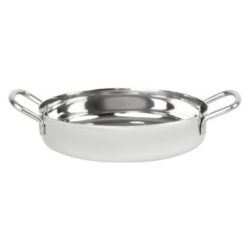Picture of Olympia Table Presentation Double Handle Dish Stainless Steel 180mm