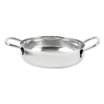 Picture of Olympia Table Presentation Double Handle Dish Stainless Steel 125mm
