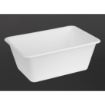 Picture of Fiesta Compostable Bagasse Food Container Bases 1000ml (100 Pack)