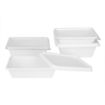 Picture of Fiesta Compostable Bagasse Food Container Bases 1000ml (100 Pack)