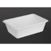 Picture of Fiesta Compostable Bagasse Food Container Bases 800ml (100 Pack)