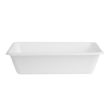 Picture of Fiesta Compostable Bagasse Food Container Bases 650ml (100 Pack)