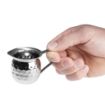 Picture of Olympia Hammered Stainless Steel Mini Milk Jug 78ml (6 Pack)