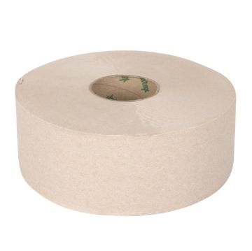 Picture of Jantex Green 100% Recycled Jumbo Roll Refill 2ply 300m (6 Pack)