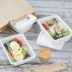 Picture of Fiesta Compostable Bagasse Food Container Bases 500ml (100 Pack)