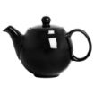Picture of Olympia Café Teapot Black 450ml (2 Pack)