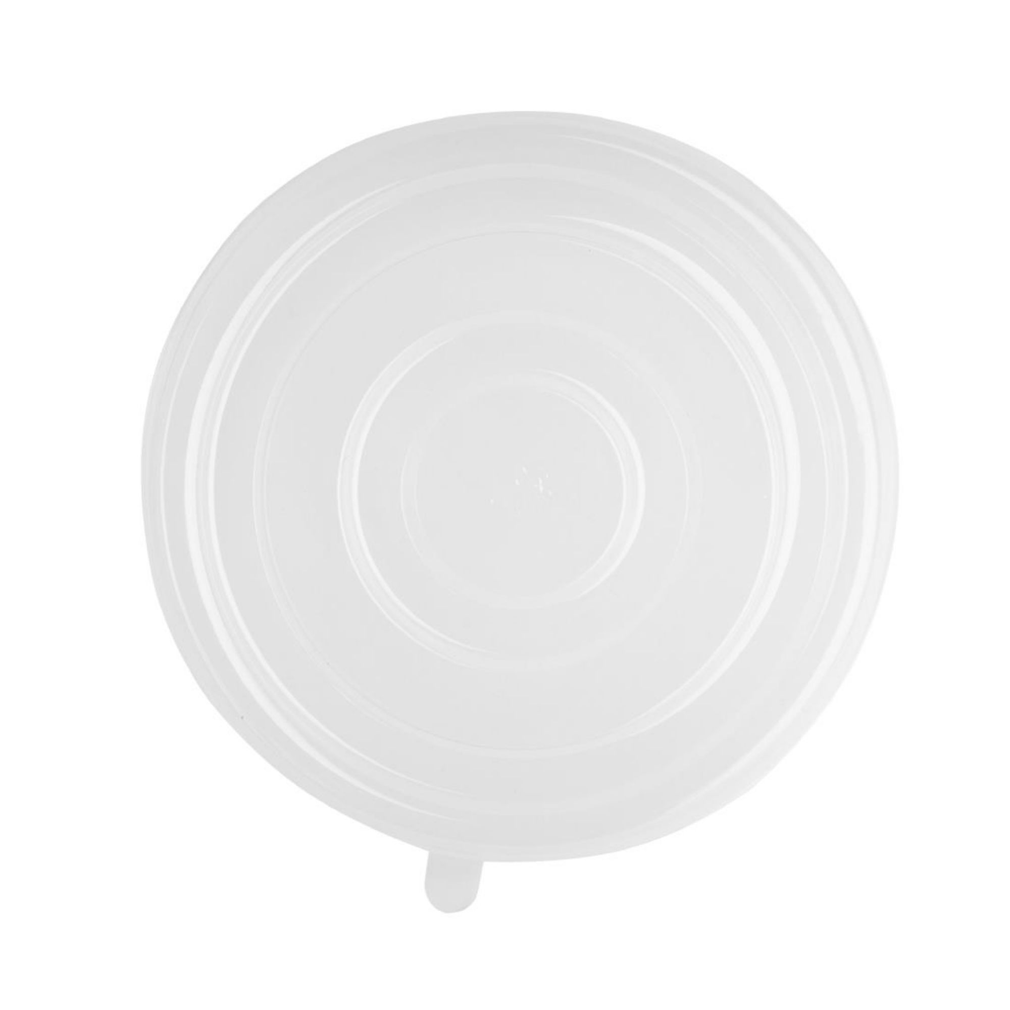 Picture of Fiesta Recyclable PET Lids for 400/500ml Bowl Bases (50 Pack)