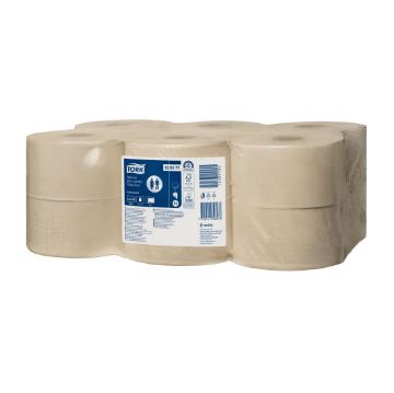 Picture of Tork Natural Mini Jumbo Toilet Roll Advanced T2 170m (12 pack)