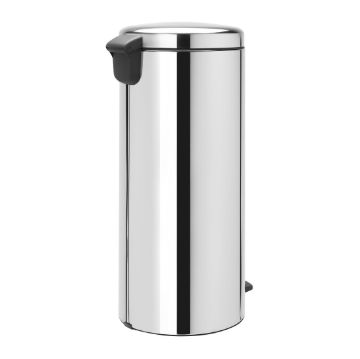 Picture of Brabantia NewIcon Pedal Bin Bucket Brilliant Steel 30Ltr