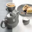 Picture of Olympia Café Teapot Charcoal 450ml (2 Pack)