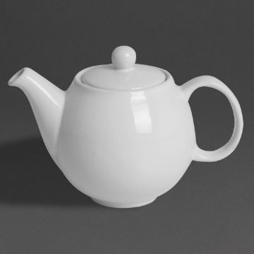 Picture of Olympia Café Teapot White 450ml (2 Pack)