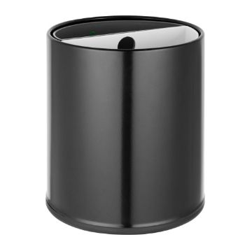 Picture of Bolero 2 Compartment Hotel Bin Black