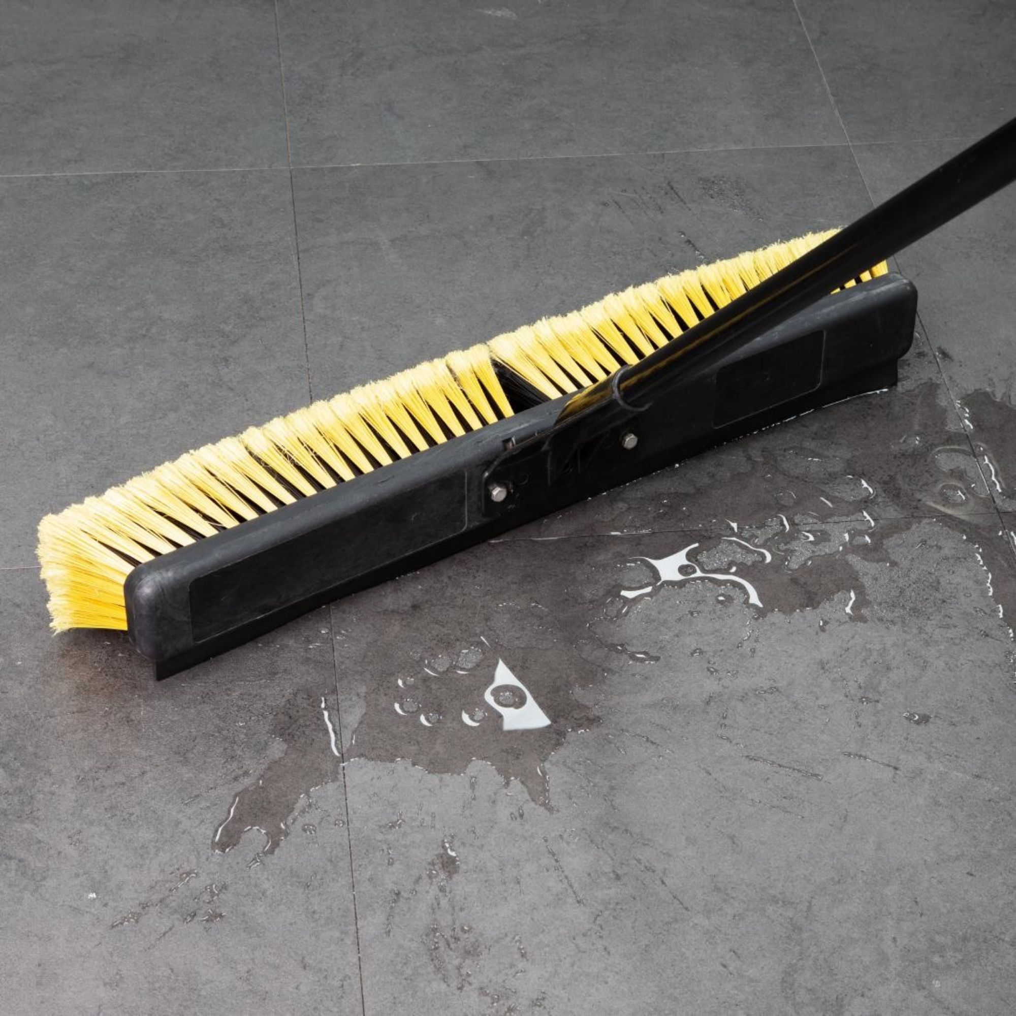 Picture of Jantex Heavy Duty Broom & Handle Set with Squeegee 24"