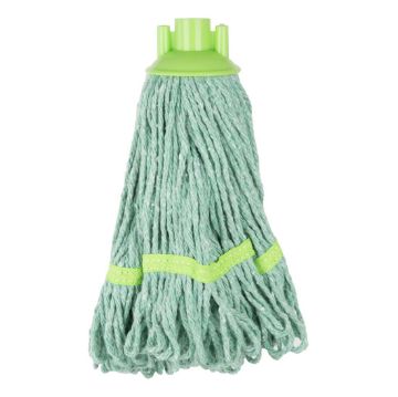 Picture of Jantex Deck Mop Head Green Stripe 200g