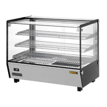 Picture of Buffalo Square Countertop Heated Display Merchandiser 160Ltr