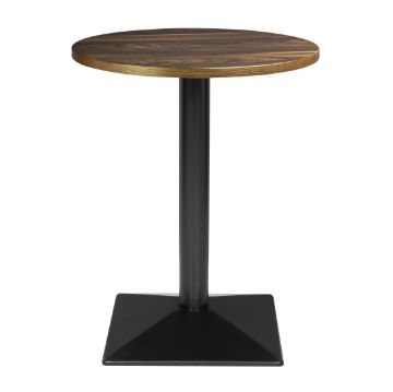 Picture of Bolero Complete Table Round Dark Wood Effect 600mm