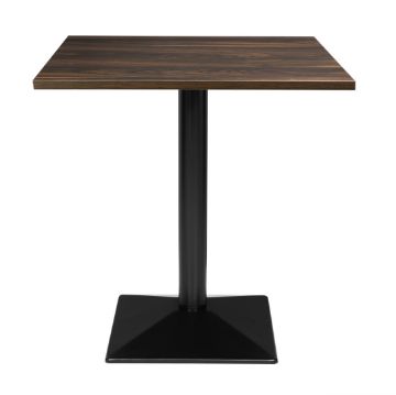 Picture of Bolero Complete Table Square Dark Wood Effect 700mm