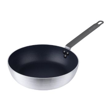 Picture of Vogue Aluminium Non-Stick Flared Induction Sauté Pan 28cm