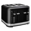 Picture of KitchenAid 4 Slot Manual Toaster Matte Black