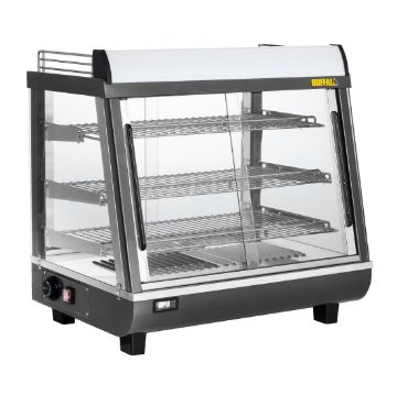 Picture of Buffalo Front and Rear Door Heated Merchandiser 96Ltr