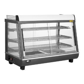Picture of Buffalo Front and Rear Door Heated Merchandiser 136Ltr
