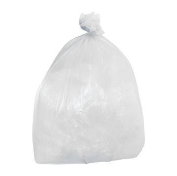 Picture of Jantex Light Duty Bin Bags Clear 80Ltr (200 Pack)