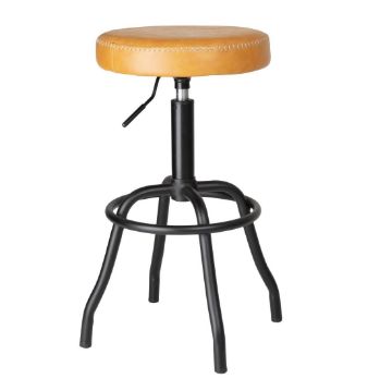 Picture of Bolero Brooklyn PU High Bar Stool - Caramel