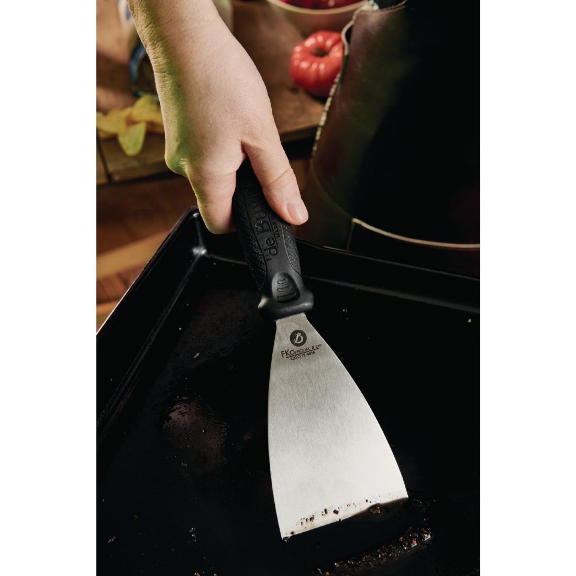 Picture of De Buyer Outdoor Grill Scraper 80mm