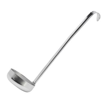 Picture of De Buyer Flat Bottom Pizza Sauce Ladle 85x320mm