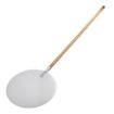 Picture of De Buyer Aluminium Pizza Peel Wooden Handle 400mm