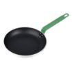 Picture of Hygiplas Aluminium Non-stick Teflon Platinum Plus Frying Pan Green Handle 24cm