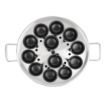 Picture of Vogue Aluminium Egg Poacher 35cm