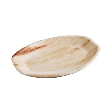 Picture of Fiesta Compostable Palm Leaf Oval Plates 360mm (100 pack)