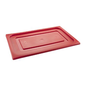 Picture of Pujadas Red Polinorm Gastronorm Lid 1/6GN