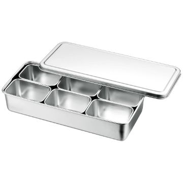 Picture of Louis Tellier Japanese Container with Six Compartments 328x148x63mm