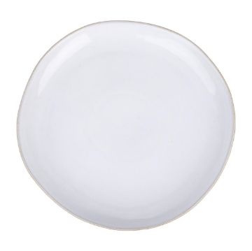 Picture of Olympia Raw Recycled Clay Natural Coupe Plates 260mm (6 Pack)