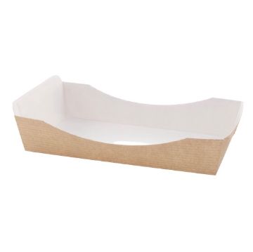 Picture of Huhtamaki Taste Croissant Tray with PET Film 'Sneezeguard' (320 Pack)