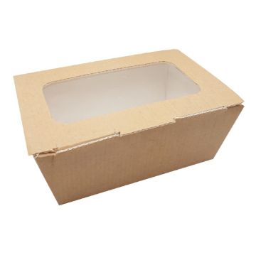Picture of Huhtamaki Taste Small Food to Go Box With Window (360 Pack)