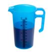 Picture of Pro-Measures Polypropylene Measuring Jug Blue 1Ltr