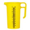 Picture of Pro-Measures Polypropylene Measuring Jug Yellow 1Ltr
