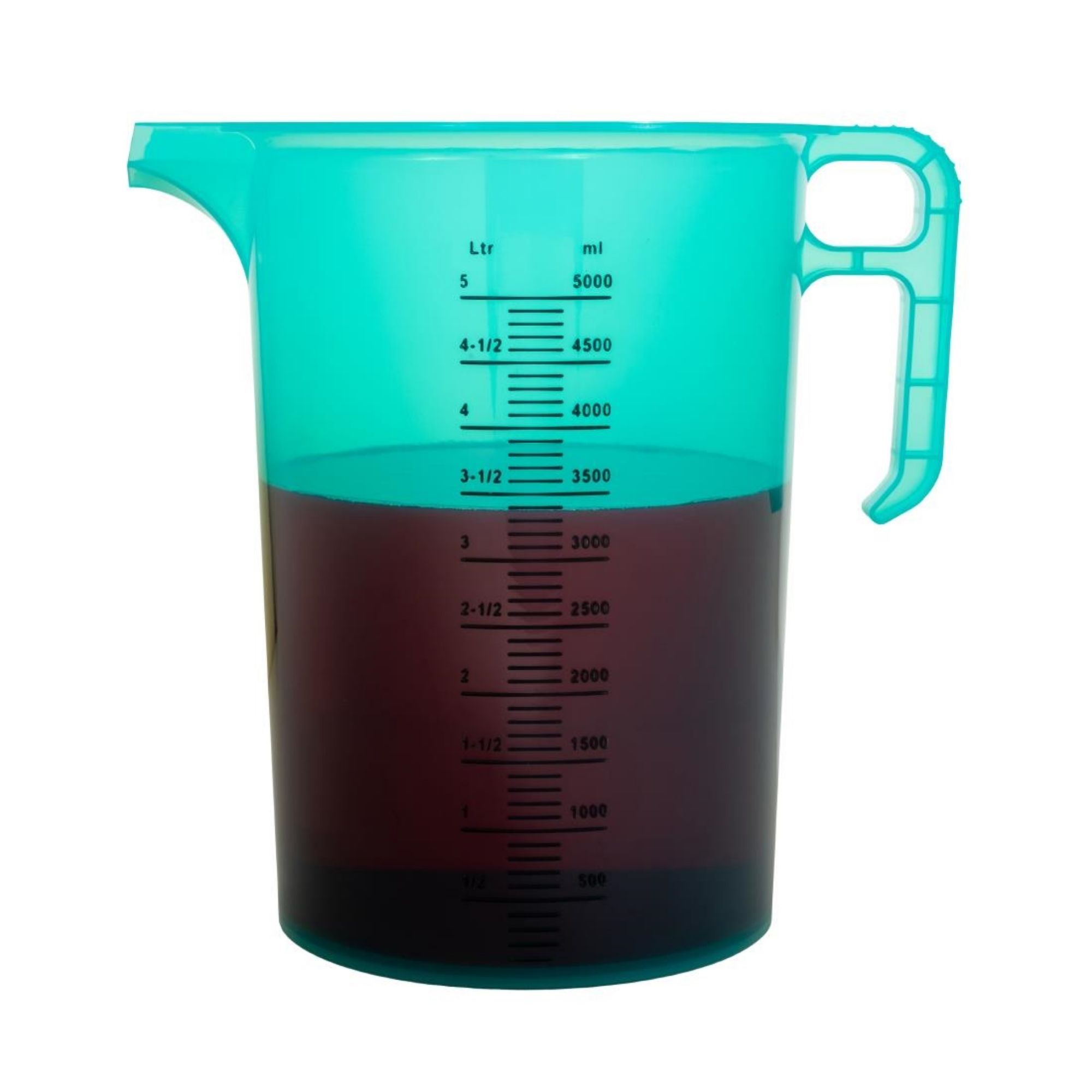 Picture of Pro-Measures Polypropylene Measuring Jug Green 5Ltr