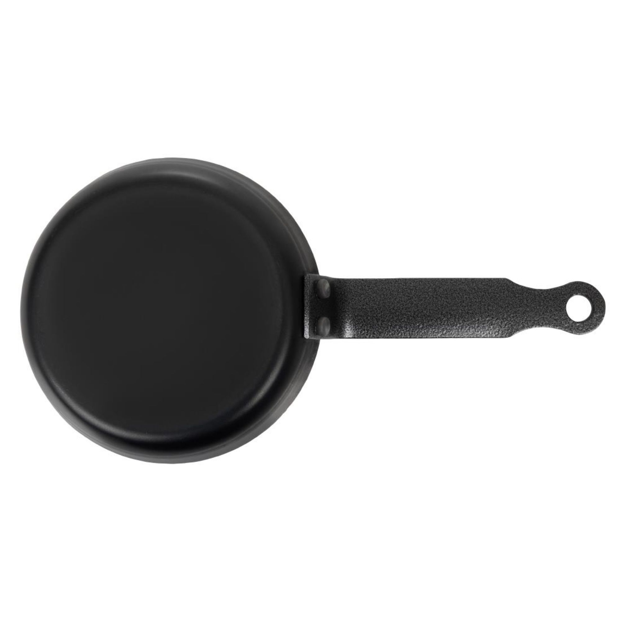 Picture of De Buyer Black Iron Blinis Pan 12cm
