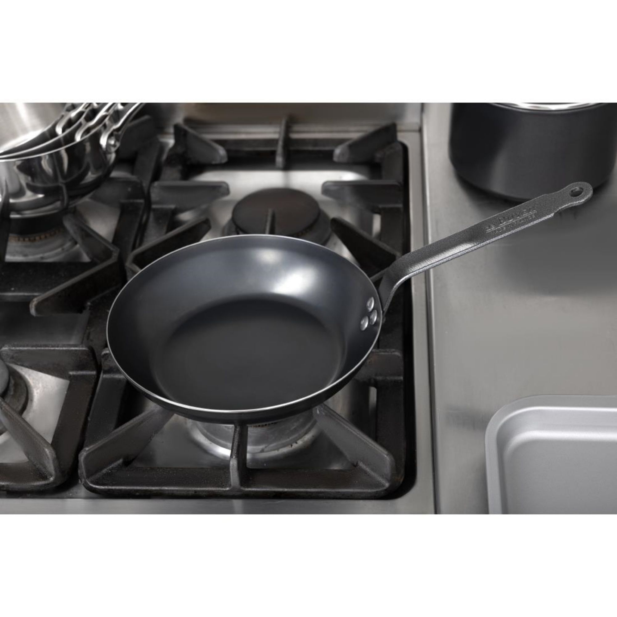 Picture of De Buyer Black Iron Frying Pan 24cm