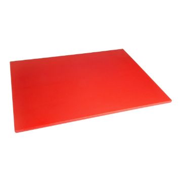 Picture of Hygiplas Low Density Red Chopping Board Large 600x450x10mm