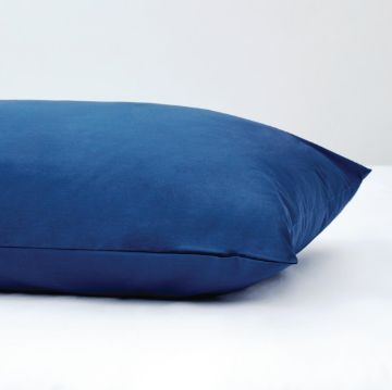 Picture of Mitre Essentials Temir Housewife Pillowcase Navy (2 pack)