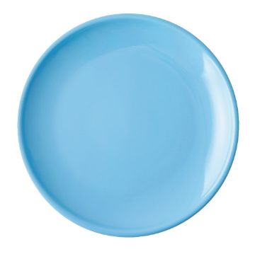 Picture of Olympia Cafe Coupe Plate Blue - 205mm 8" (Box 12)