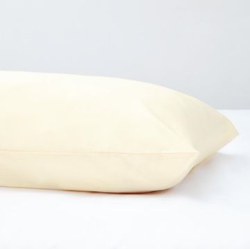 Picture of Mitre Essentials Temir Housewife Pillowcase Oatmeal (2 pack)