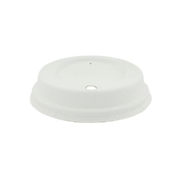 Picture of Huhtamaki Wood Fibre Hot Cup Lid 80mm (1200 pack)